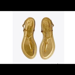 NWT~TORY BURCH~Emmy Flat Sandals (Szs:7&10)